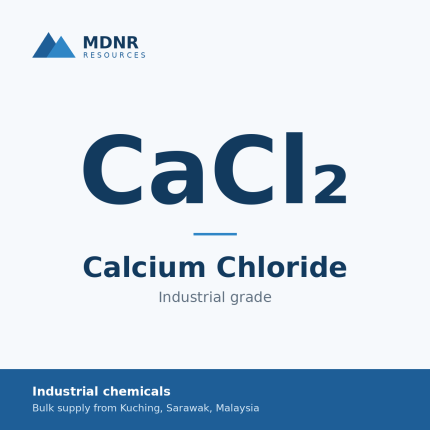 Calcium Chloride (CaCl2) - MDNR Resources
