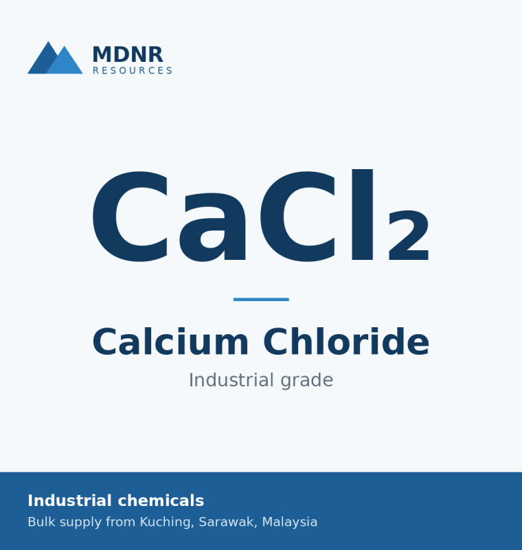 Calcium Chloride (CaCl2) - MDNR Resources
