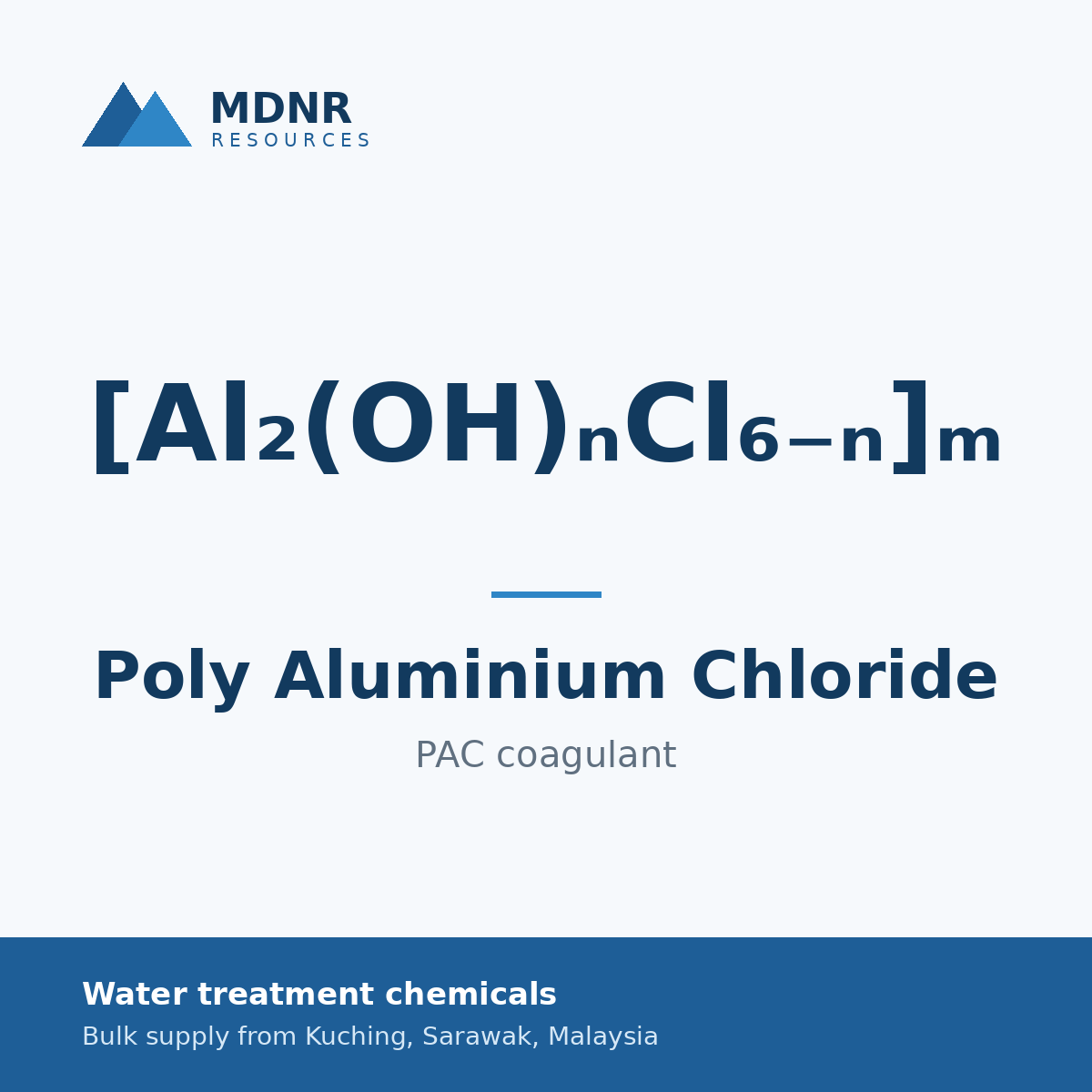 Poly Aluminium Chloride (PAC) - MDNR Resources Poly Aluminium Chloride (PAC) - MDNR Resources